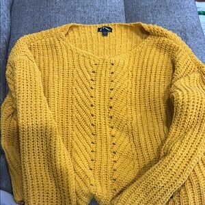 Cozy Yellow Sweater